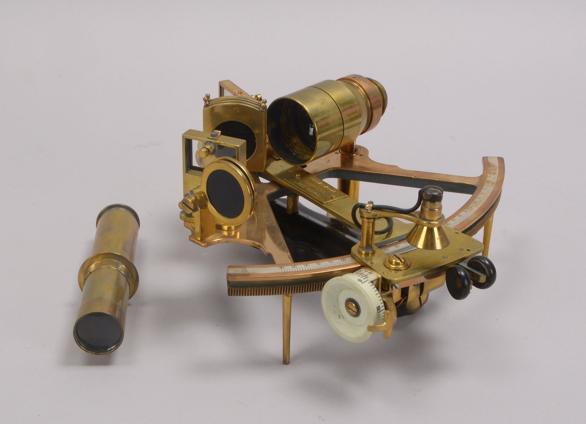 Sextant, &#039;Pat. 491&#039;, Nr. &#039;7706/SIS/42162&#039;, in gepflegtem Zustand, im Mahagoni-Ho