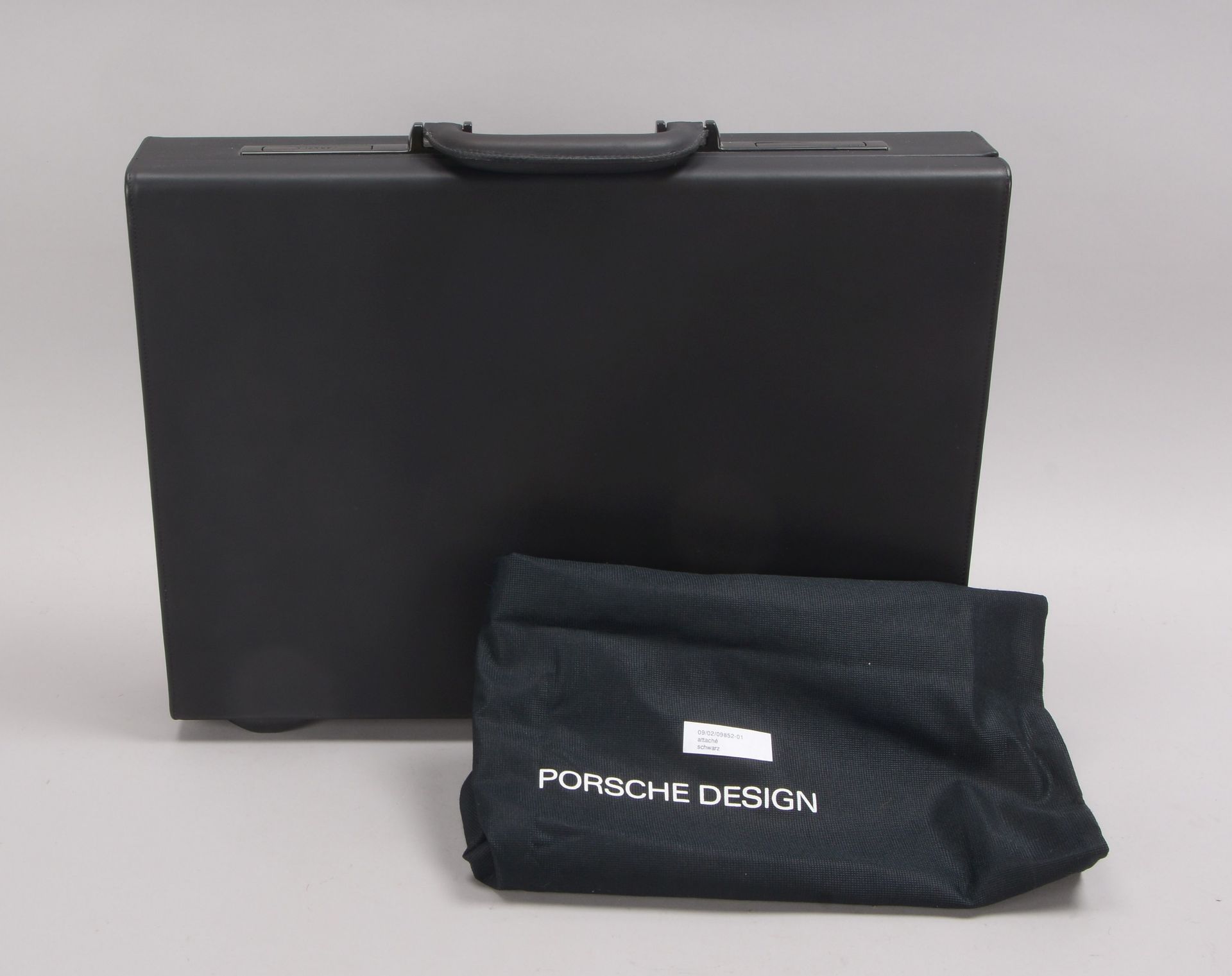 Franzen/D&uuml;sseldorf, Vintage-Aktenkoffer/Diplomatenkoffer, &#039;Porsche Design&#039;, Leder, mi