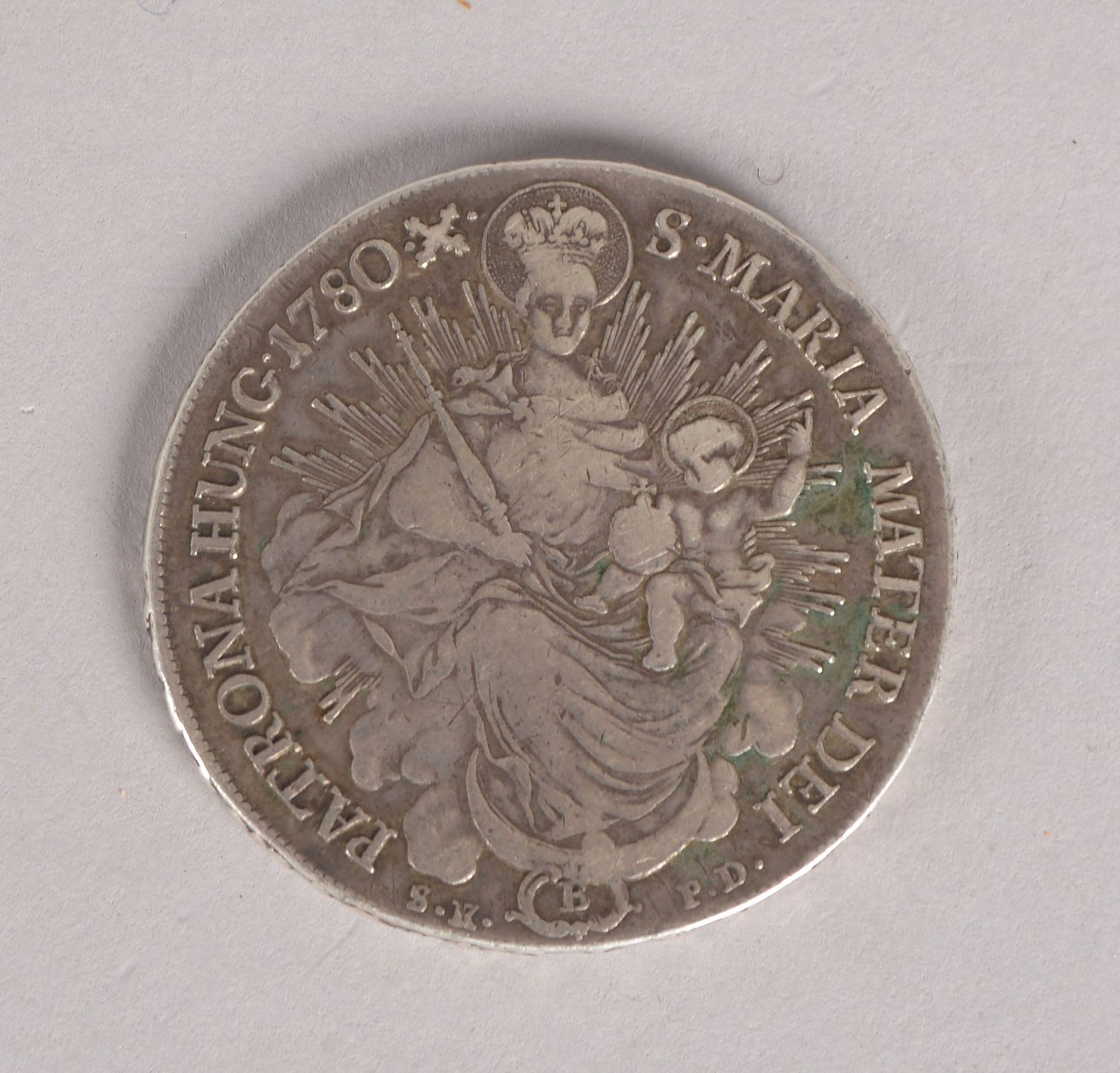 1 M&uuml;nze: &#039;Maria Theresia&#039;-Taler, &#039;1780 B / SK-PD&#039;; Durchmesser &Oslash; ca.