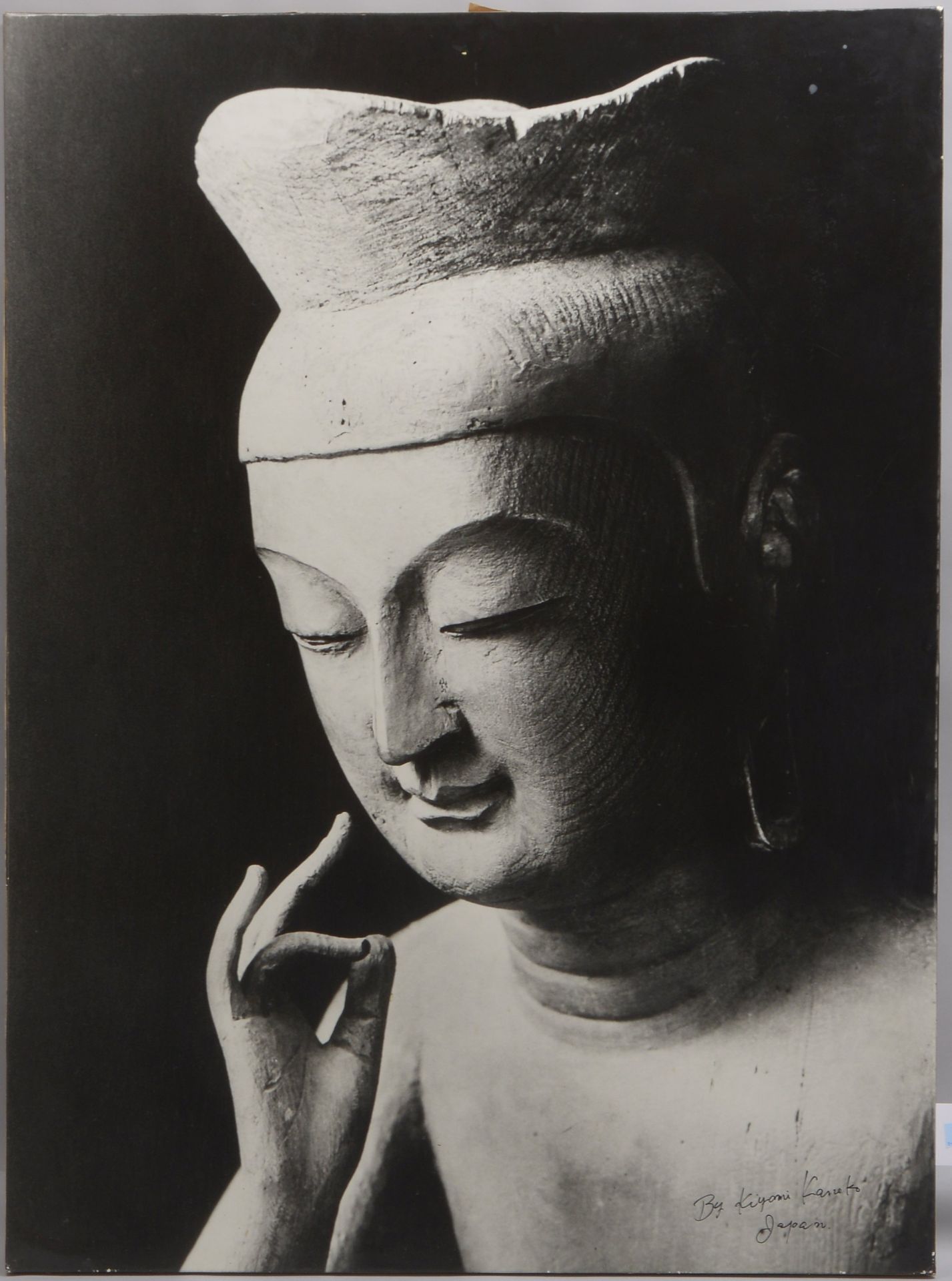 Kaneko, Kiyomi, &#039;Buddhaportrait&#039; (Darstellung in Mudrahaltung), gro&szlig;er Fotoabzug auf