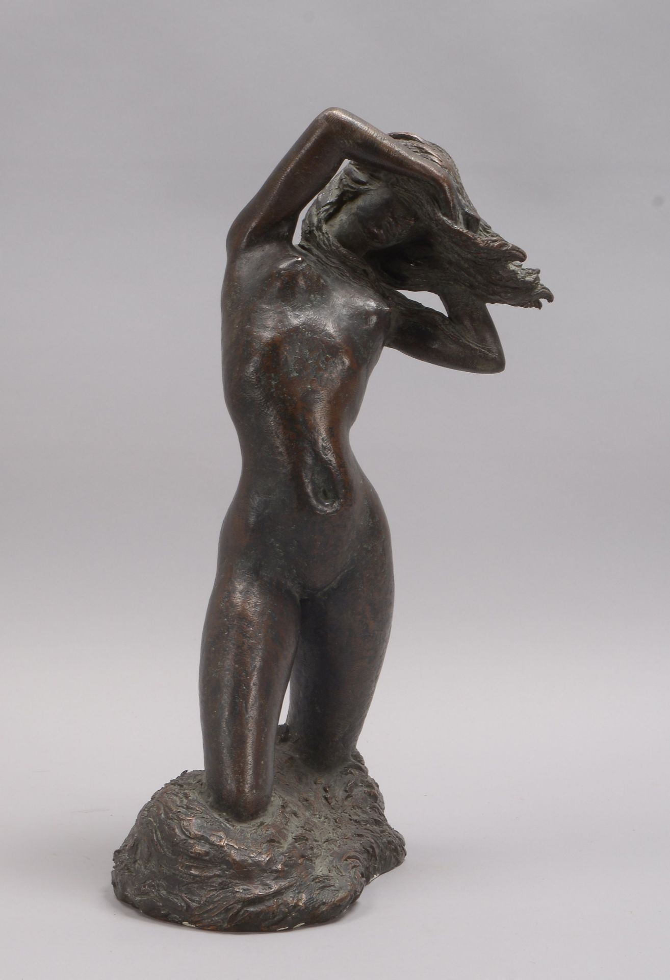 Faltermeier, Heinrich (1909 - 1944), Bronzefigur, &#039;Weiblicher Akt&#039;, r&uuml;ckseitig signie - Image 2 of 2