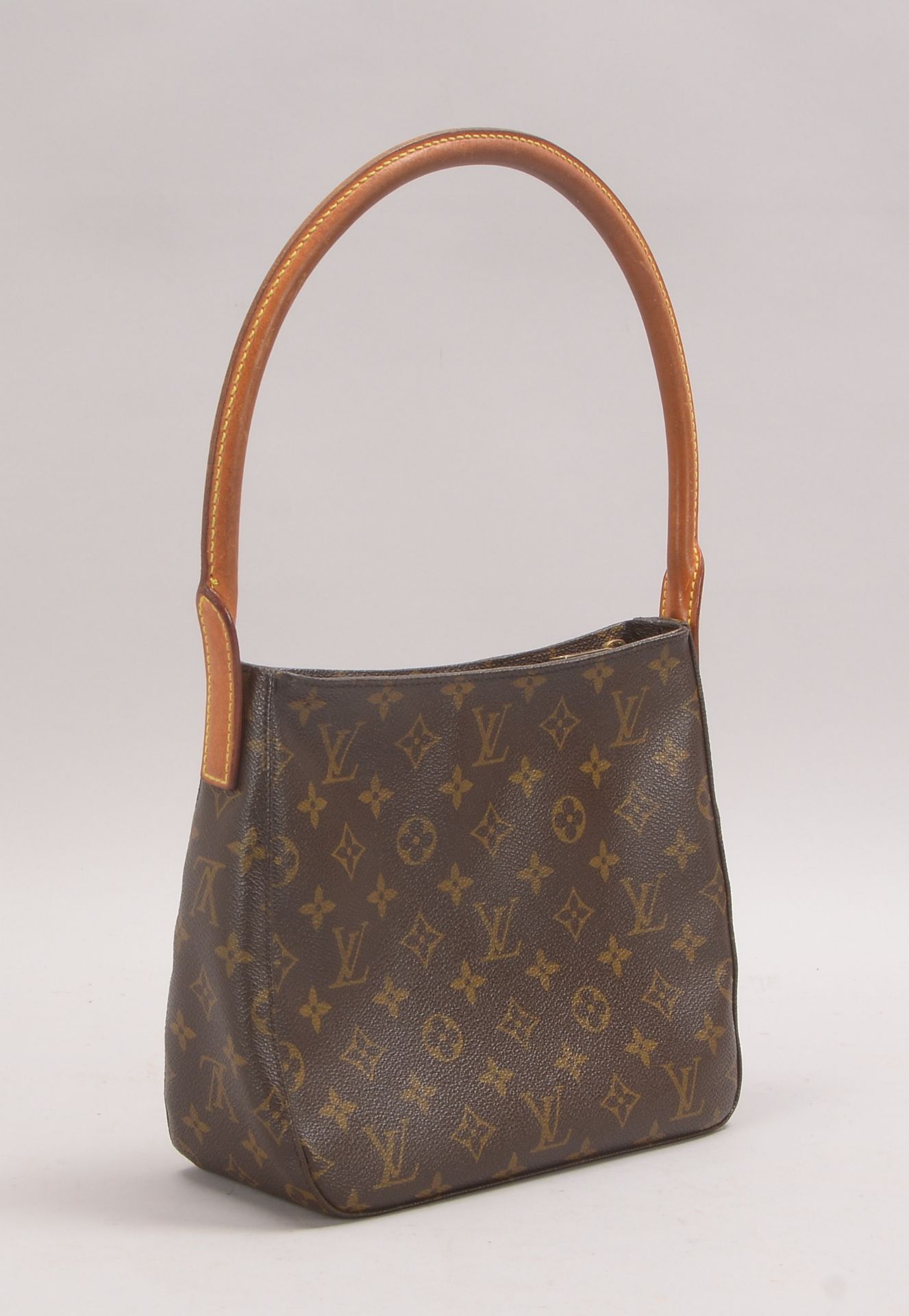 Louis Vuitton, Designer-Schultertasche, 'Looping', Monogram Canvas, mit einzelnem Henkel, Hauptfach  - Bild 3 aus 3