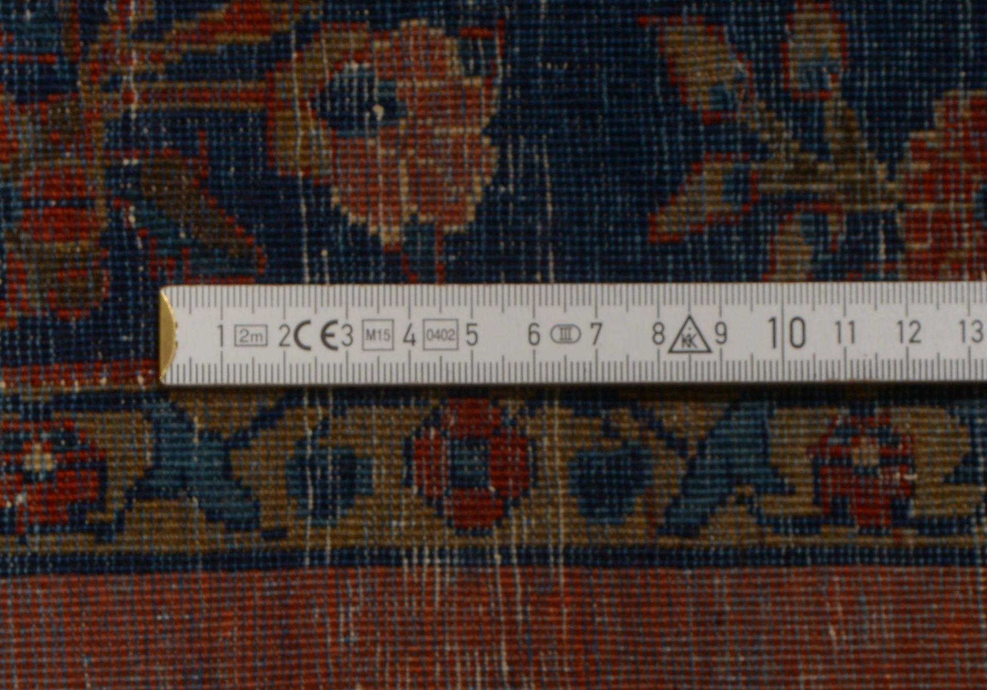 Sarough-Br&uuml;cke, feine Kn&uuml;pfung, hochflorig - in gutem Zustand; Ma&szlig;e 145 x 100 cm (mi - Image 2 of 3