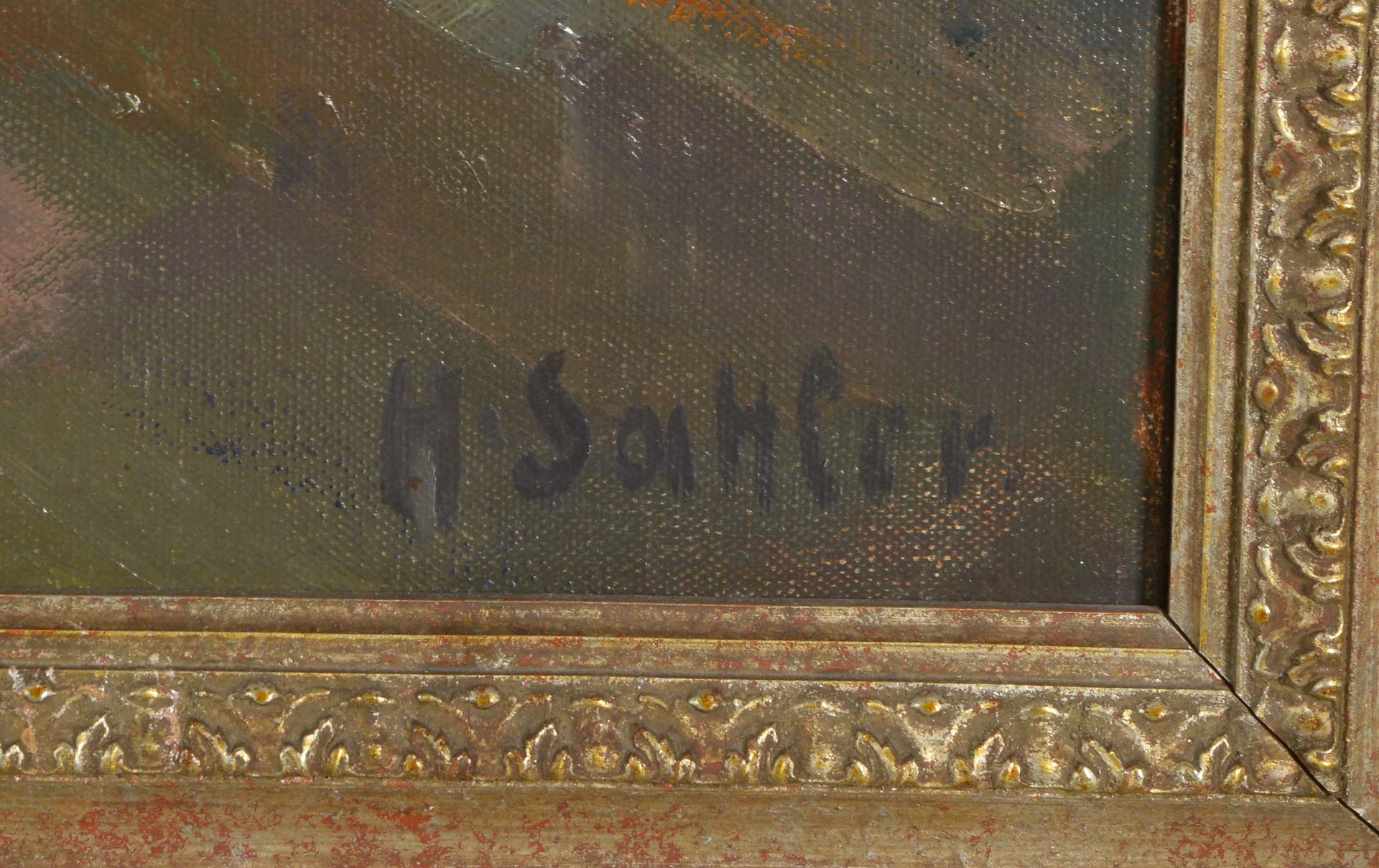 Sattler, Hermann (1892 Wunsiedel - 1945 Wattersdorf; deutscher Maler, studierte an der Kunstakademie - Bild 2 aus 3