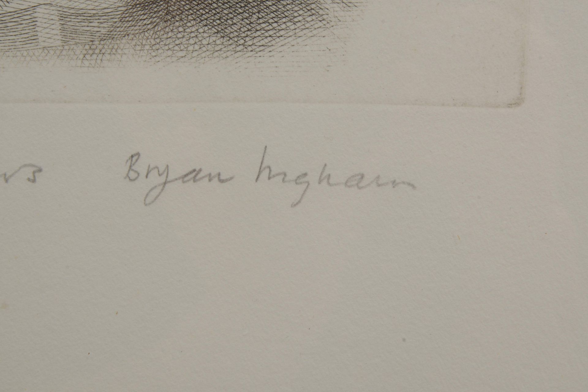 Ingham, Bryan, &#039;Still life&#039;, Auflage: 50 Exemplare - hier: gewidmetes Blatt au&szlig;erhal - Image 3 of 3