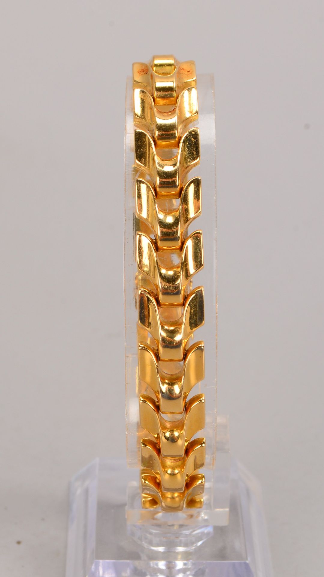 Armband, 750 GG (gestempelt), mit Steckschlie&szlig;e; L&auml;nge 19,5 cm, Gewicht 21,40 g - Image 2 of 2