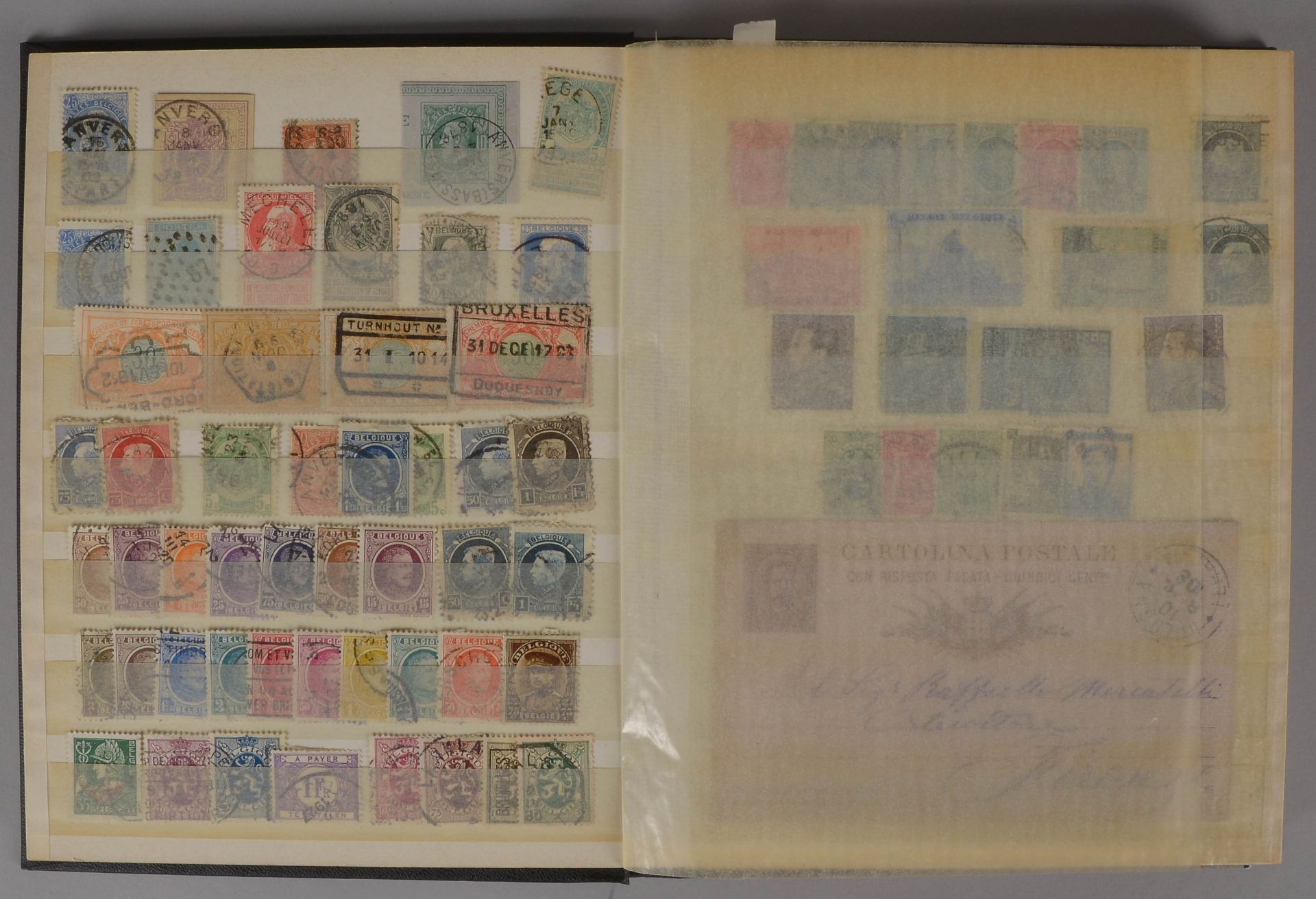 Briefmarken: Sammlung 'Europa', ab 'Deutschland', mit Anfangsausgaben, 'Österreich', 'Belgien', u.a - Image 4 of 5
