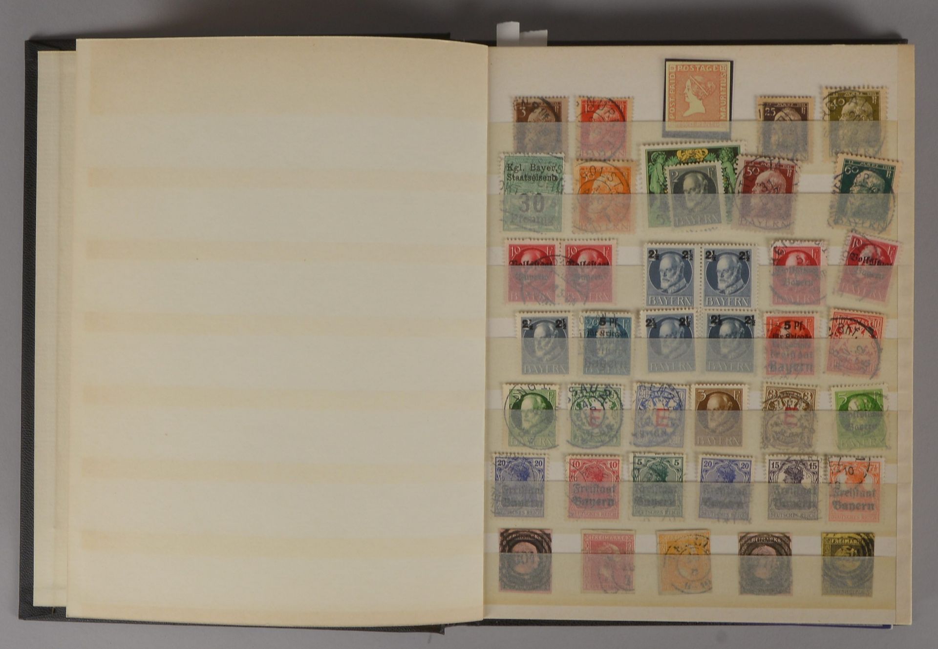 Briefmarken: Sammlung 'Europa', ab 'Deutschland', mit Anfangsausgaben, 'Österreich', 'Belgien', u.a