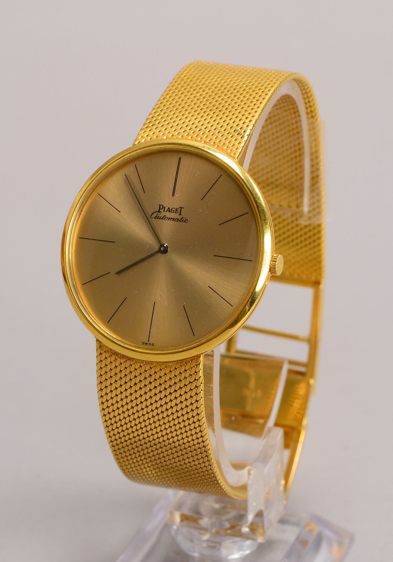 Herrenarmbanduhr (1960er Jahre), Piaget, Kaliber &#039;12 PC1&#039;, Ref.-Nr. &#039;1203 12212&#039; - Image 3 of 3