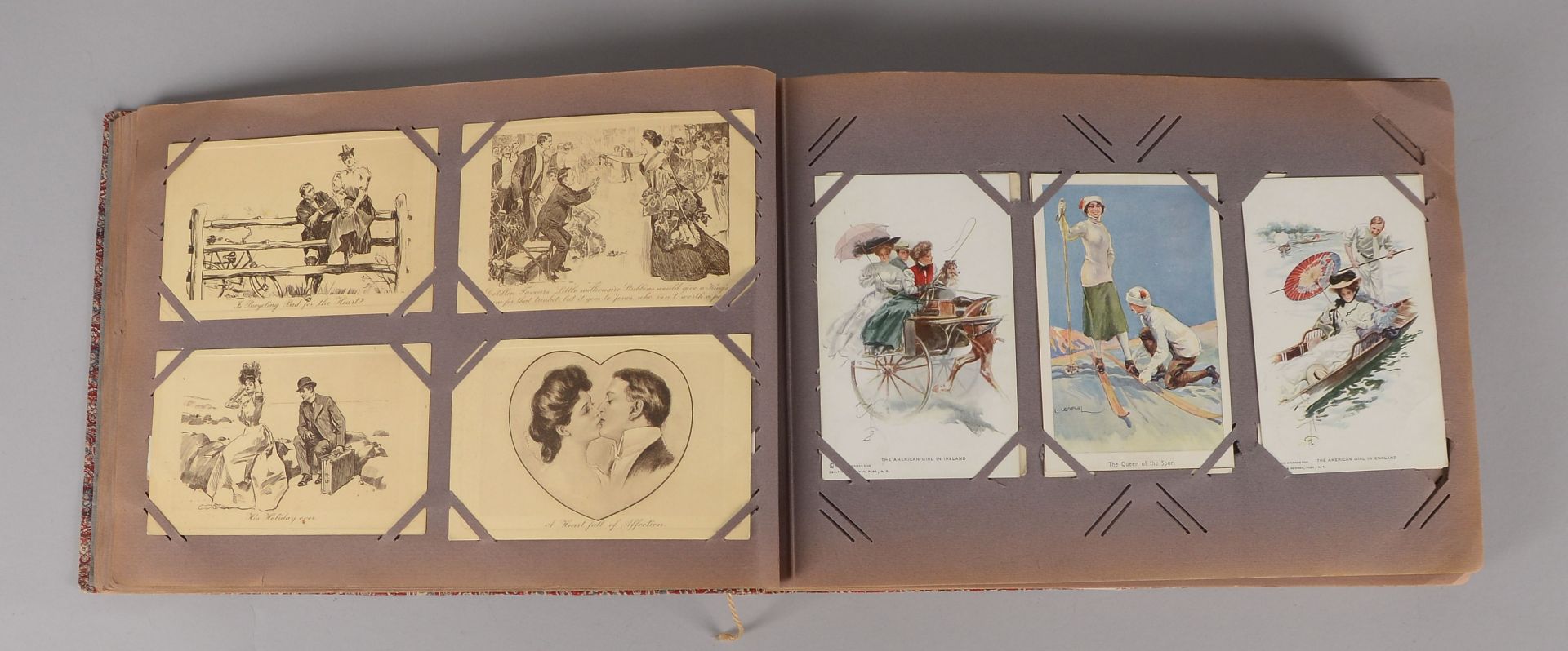 Feine Postkartensammlung, ca. 300 St&uuml;ck: darunter viele alte Karten &#039;USA&#039; (&#039;Amer