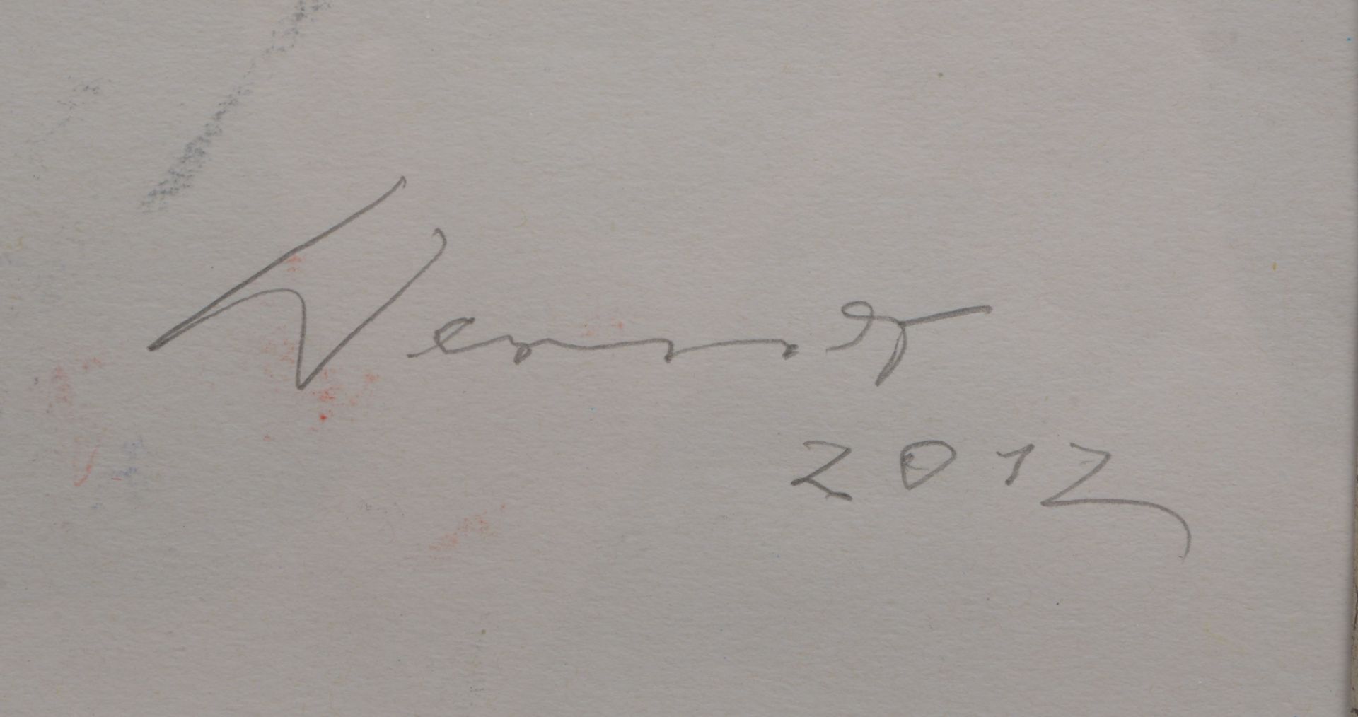 Werner, Prof. Heinz, &#039;Karneval&#039;, Mischtechnik auf Papier, unten rechts signiert und datier - Image 2 of 2