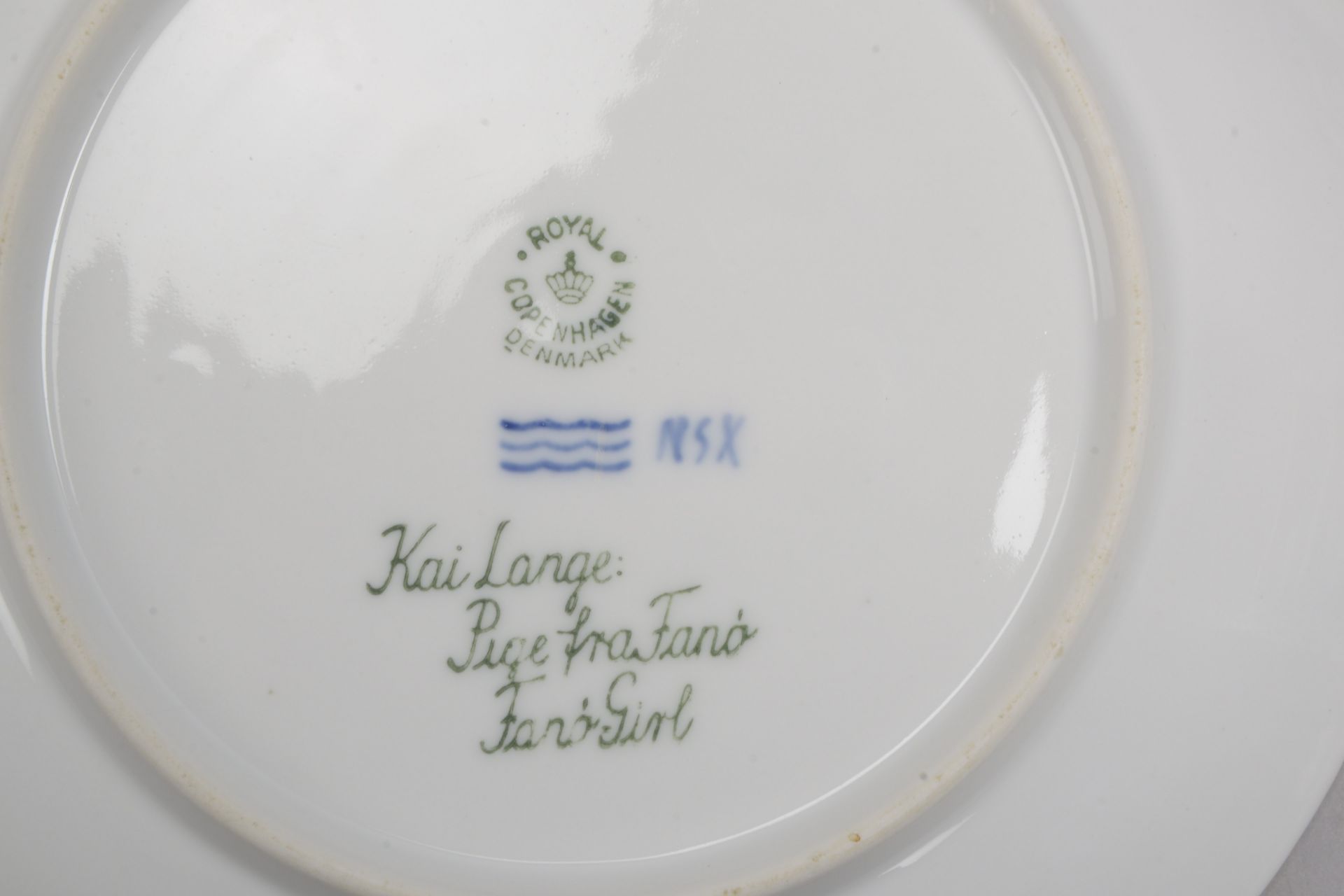 Royal Copenhagen/D&auml;nemark, Satz Porzellan-Sammelteller, &#039;Weihnachtsteller&#039;, 5 St&uuml - Image 2 of 2