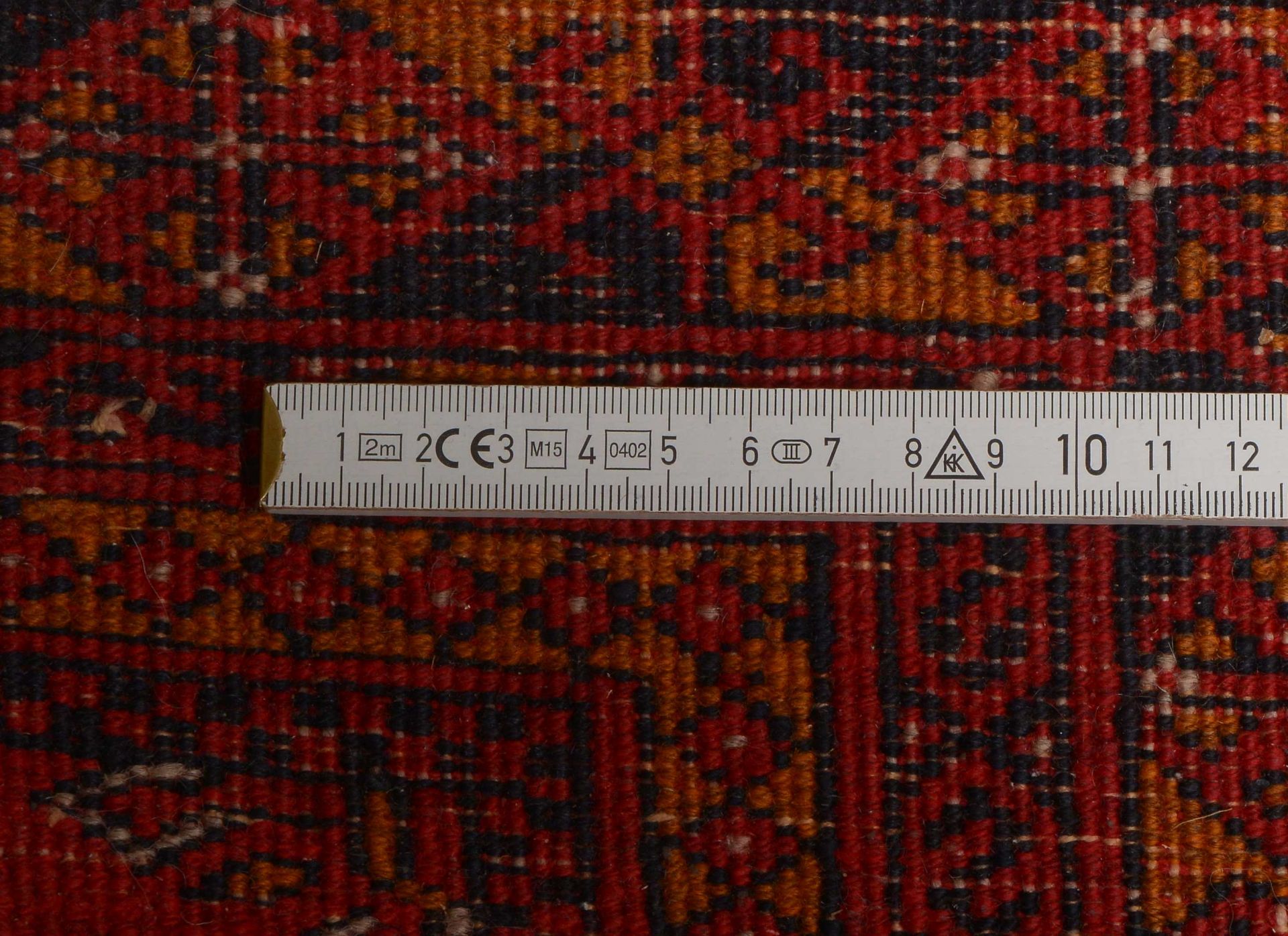 Tekke Bukhara-Galerie, Flor in einwandfreiem Zustand - sauber und wohnfertig; Ma&szlig;e 402 x 85 cm - Image 2 of 2