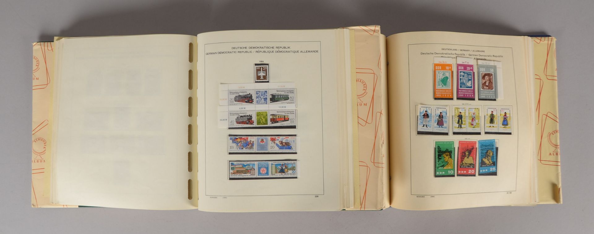 Briefmarkensammlung, 1949 - 1989: &#039;DDR&#039;, von den Anf&auml;ngen - Ende der Ausgaben; in 2x - Image 2 of 3