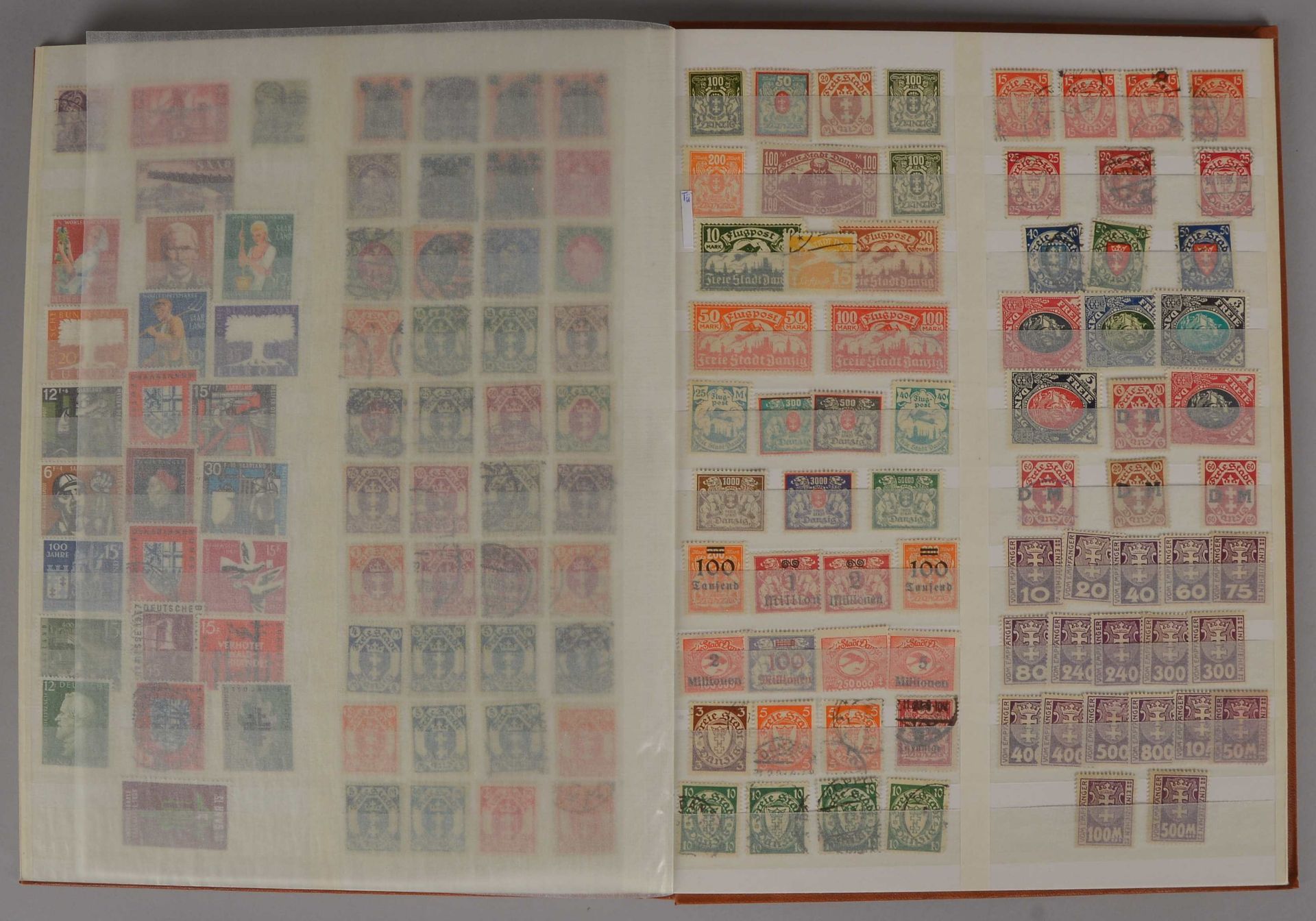 Briefmarken: Sammlung beginnend mit 'Altdeutschen Staaten', 'Baden', 'Bayern' mit den ersten Quadrat - Bild 4 aus 4