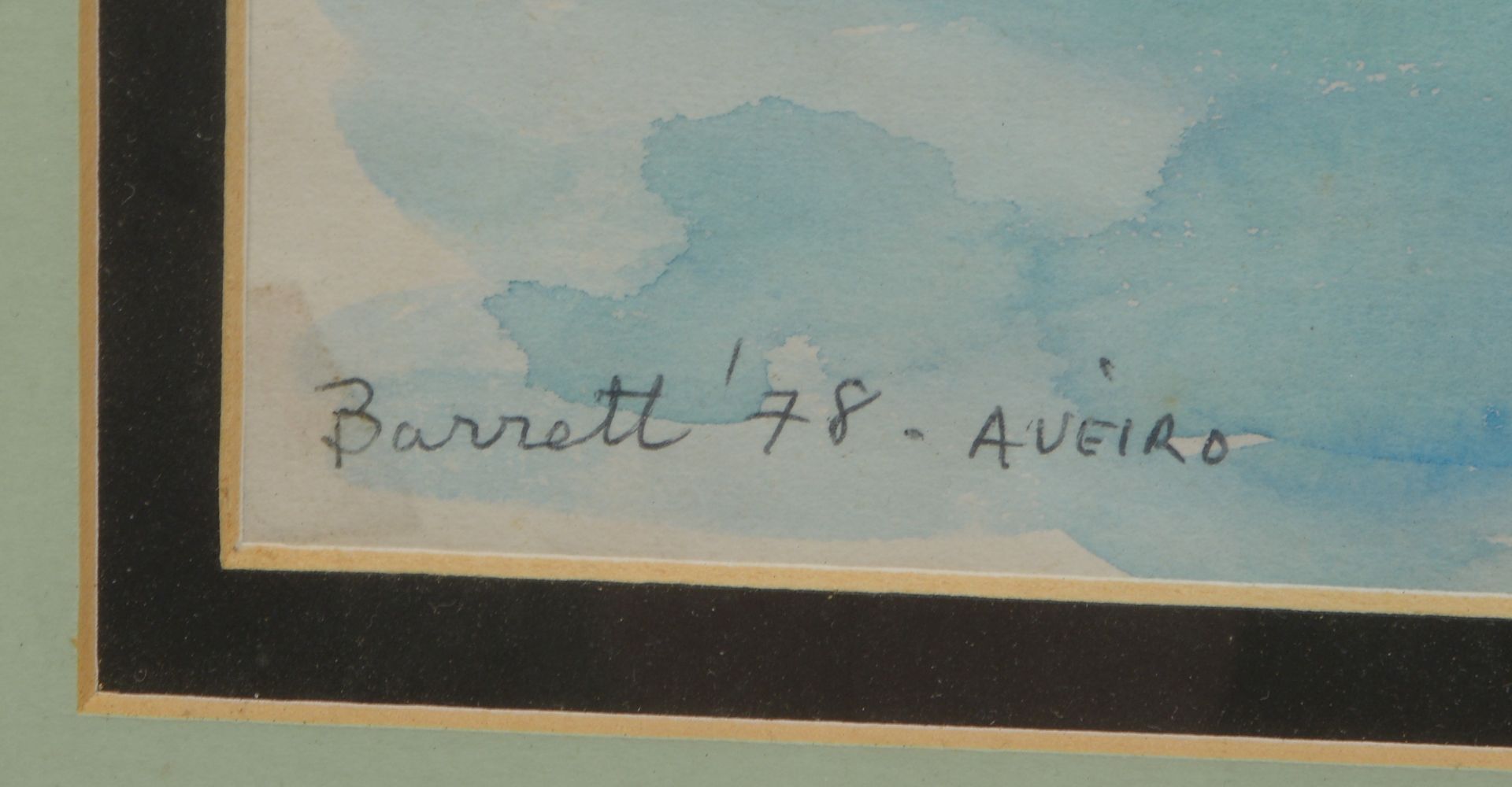 Barrett, Kenton(- ?, *1961 New Hampshire/USA - t&auml;tig in Paris/Berlin), &#039;K&uuml;ste bei Ave - Image 2 of 2