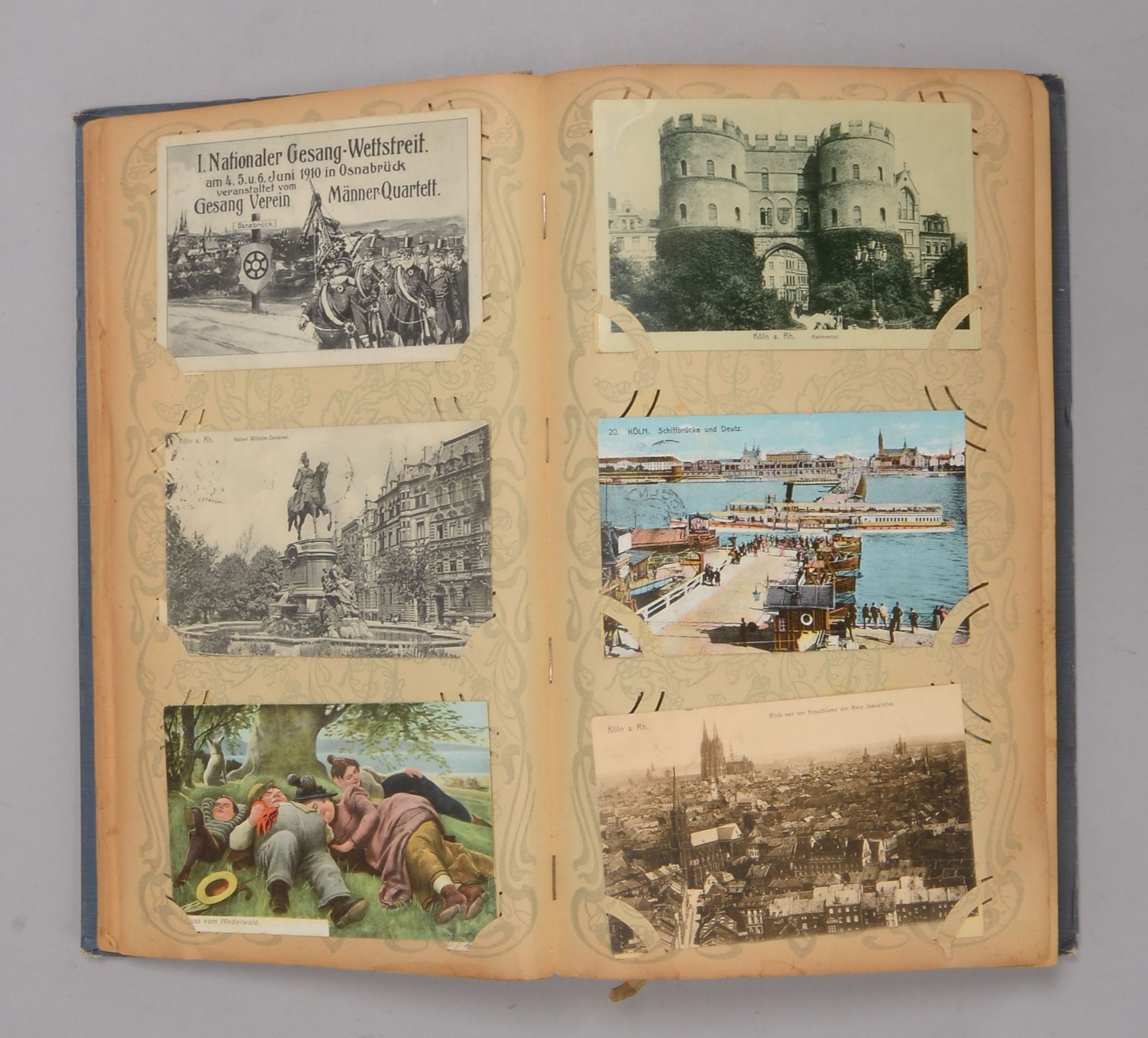 Postkartensammlung, 'Städteansichten': 'Deutschland und Europa' (div.), ca. 180 Stück, im Album - Bild 2 aus 4