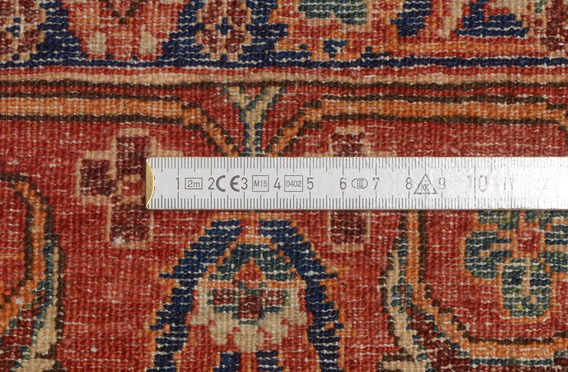 Orientteppich (Pakistan), ringsum komplett, Flor in gutem Zustand; Maße 313 x 202 cm - Bild 2 aus 2