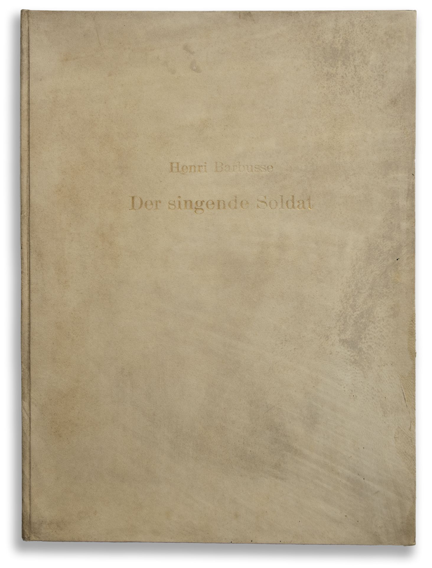 'Der singende Soldat', Käthe Kollwitz und Henri Barbusse, 1924 - Bild 2 aus 2