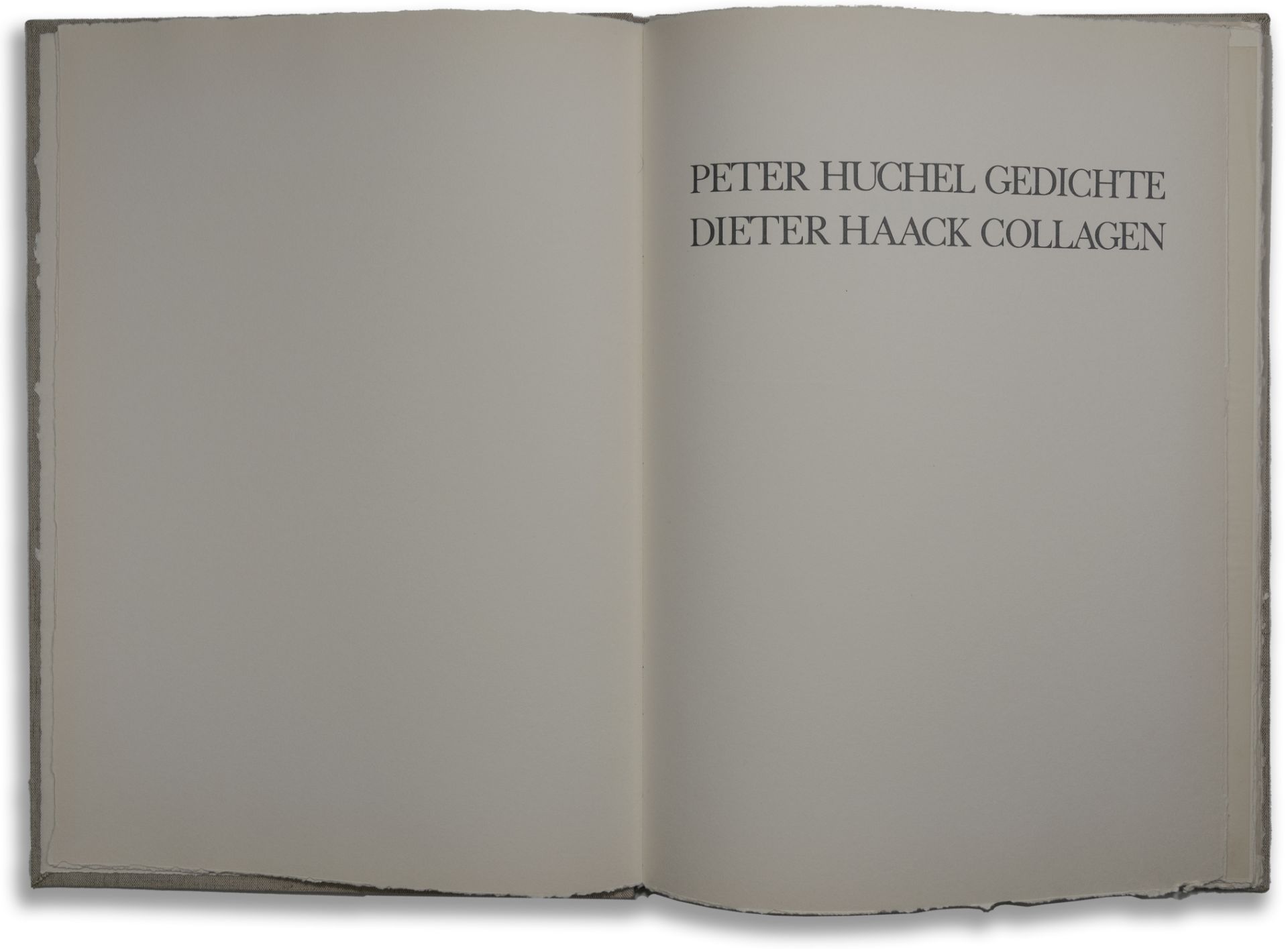 'Peter Huchel Gedichte - Dieter Haack Gedichte', 1976 - Bild 3 aus 4