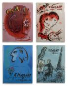 Werkverzeichnis der Lithografien (Lithograph II-V), 4-tlg., Marc Chagall
