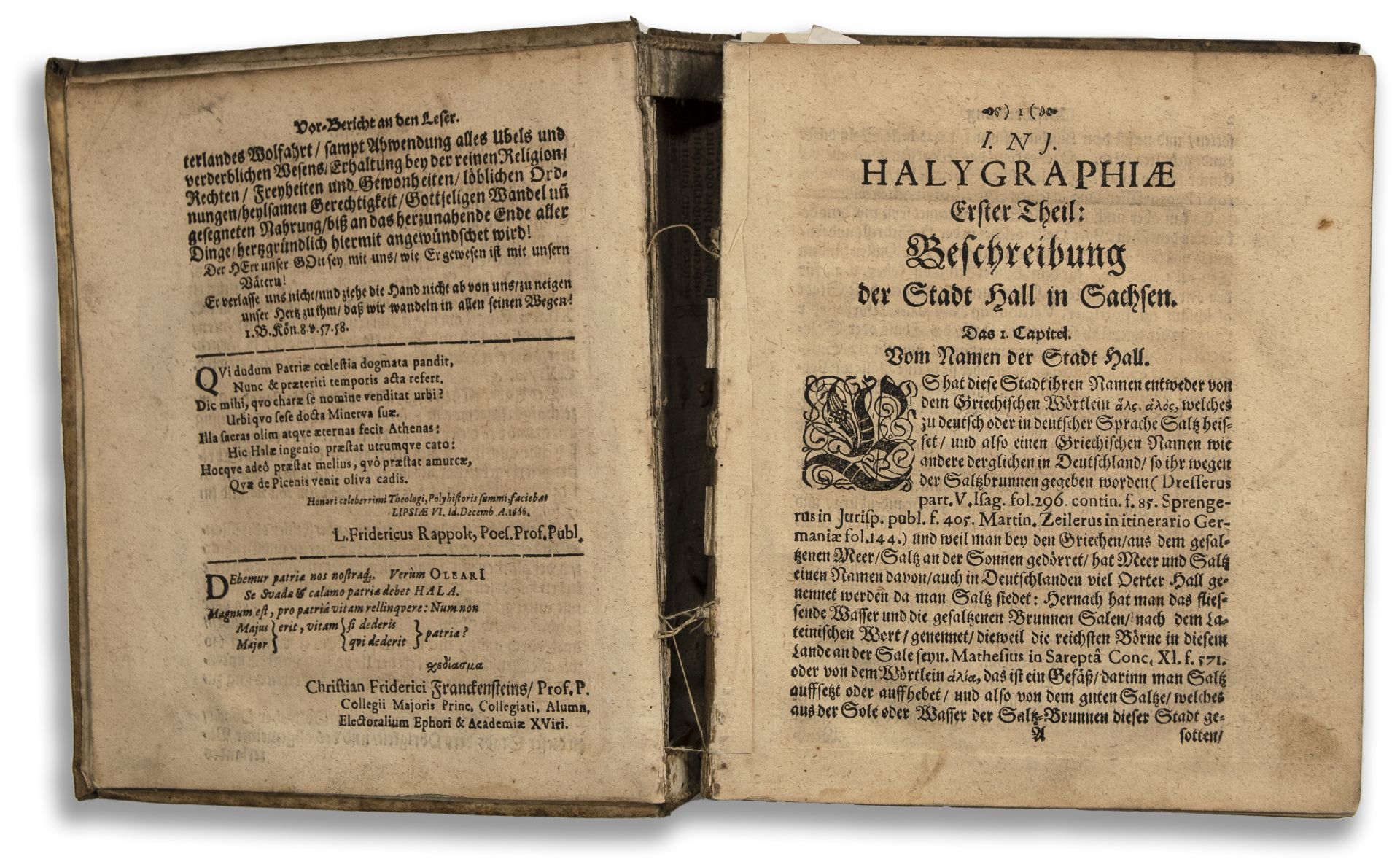 'Halygraphia', D. Gottfrido Oleario, 1667 - Bild 4 aus 5