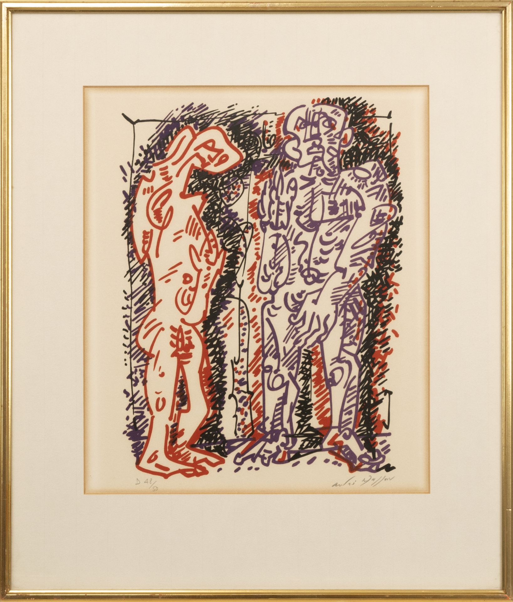 André Masson (1896 Balagny-sur-Thérain - 1987 Paris) (F) - Bild 5 aus 6