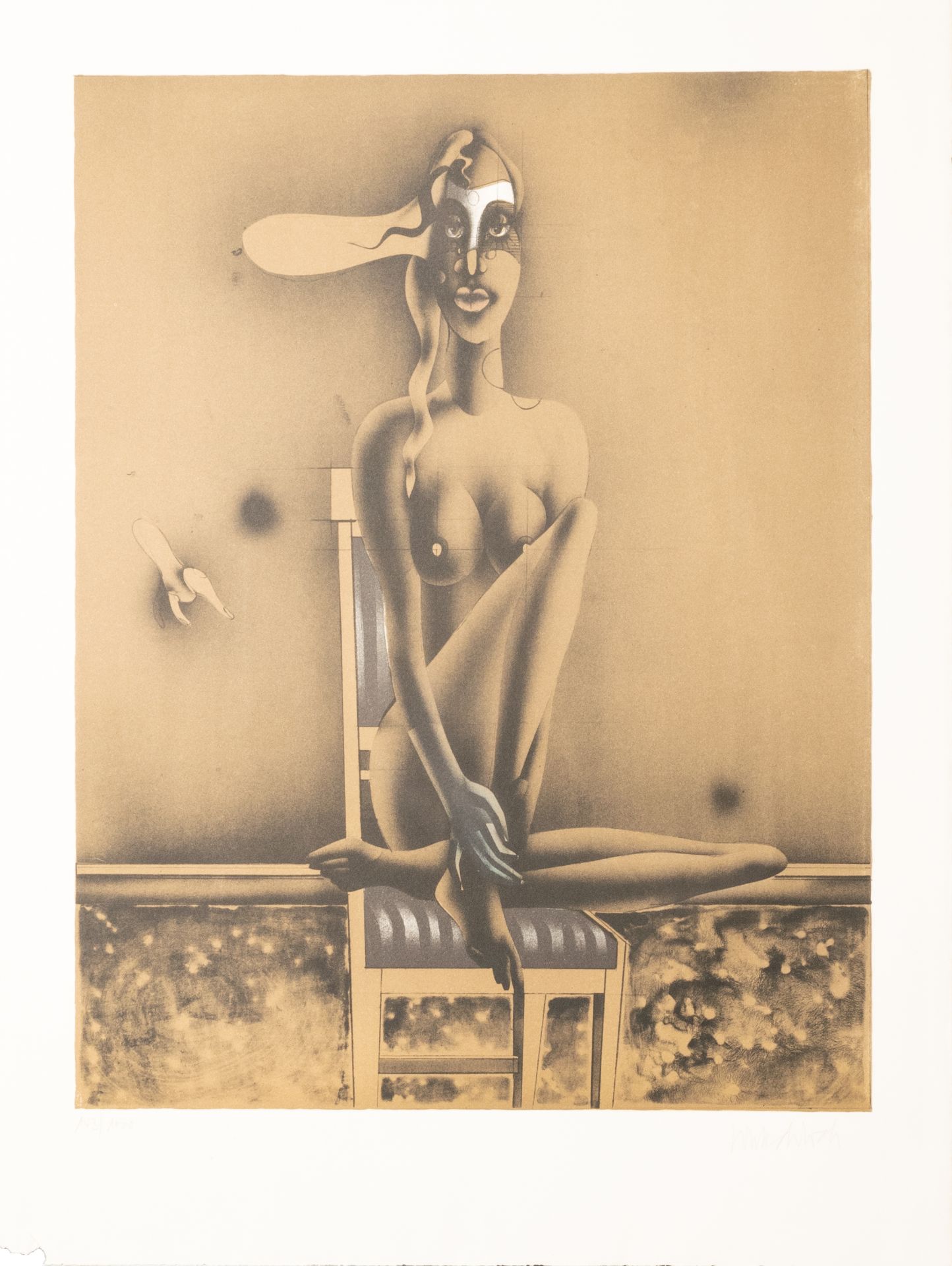 Paul Wunderlich (1927 Eberswalde - 2010 Saint-Pierre-de-Vassols, Provence) (F) - Image 3 of 3