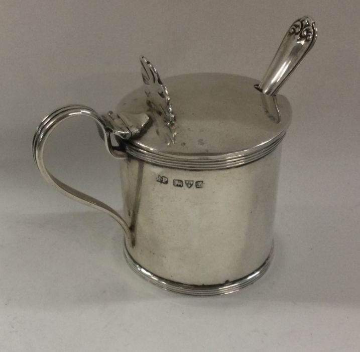 CHESTER: A silver mustard pot.1911. By Robert Prin