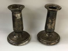 A pair of Victorian candlesticks. London 1882.