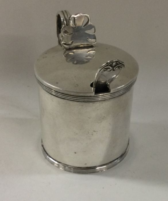 CHESTER: A silver mustard pot.1911. By Robert Prin - Image 2 of 2