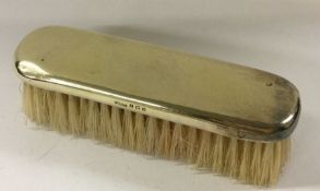 A silver child's brush. London 1922. By Asprey & C