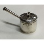 CHESTER: A silver miniature saucepan with lift-off