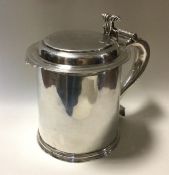 A rare William and Mary tapering silver flat top l