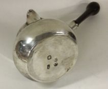 A George I silver brandy pan of typical form. Lond