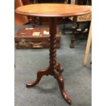 A good Victorian mahogany pedestal table.