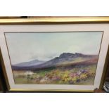 A framed and glazed FJ Widgery print.