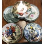A good selection of Continental pottery collectors
