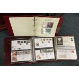 Three folios of first day covers.