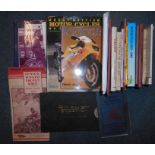 MOTOR CYCLES: A collection of approx. 20 books etc.