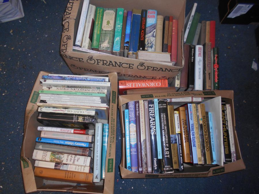 VARIOUS BOOKS 3 boxes