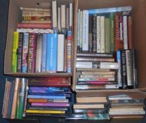 MODERN FIRST EDITIONS / NOVELS 2 boxes books in