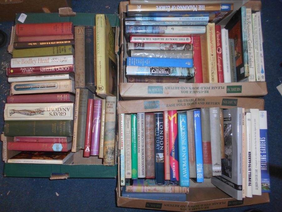 VARIOUS BOOKS 3 boxes
