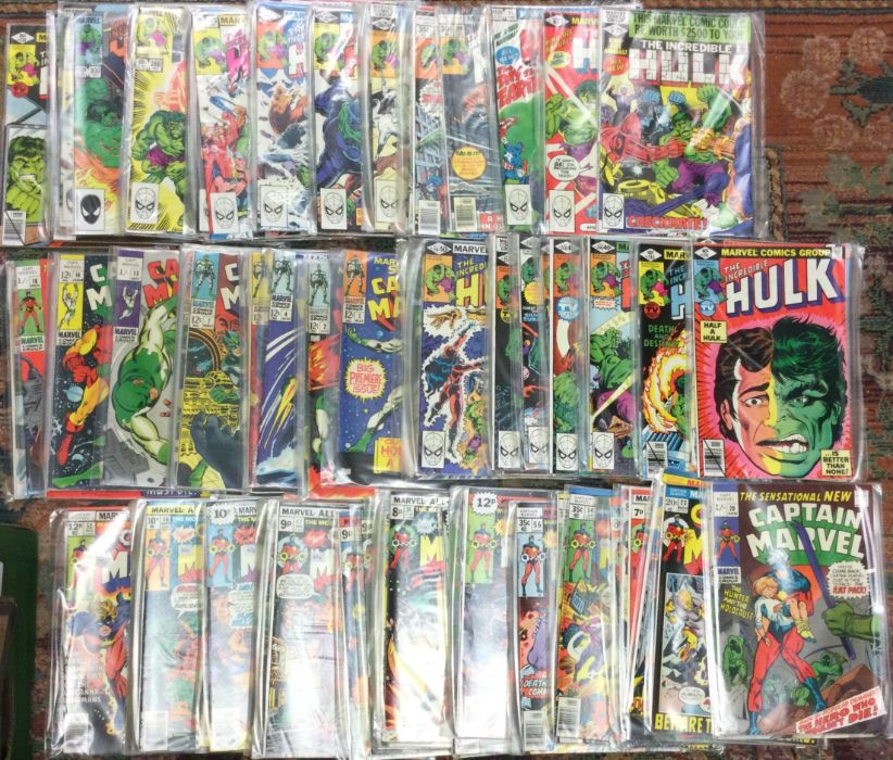 MARVEL COMICS Incredible Hulk nos. 9-12, 208, 221, 226, 229, 235, 238, 241-256, 259- 262, 264 - 279, - Image 2 of 2