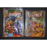 MARVEL COMICS Sub Mariner nos. 26-72, Prince Namor Sub Mariner nos 1-4, Invaders nos.1-41,