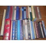 FOLIO SOCIETY 37 books with s/cases