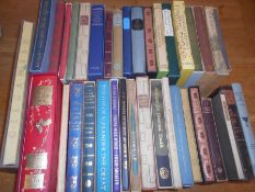 FOLIO SOCIETY 37 books with s/cases