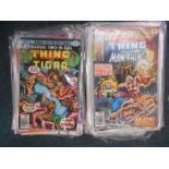 MARVEL COMICS Marvel Two in One nos. 1, 4 - 6, 11-37, 40-100, plus Annuals 4-7, The Thing nos. 1-