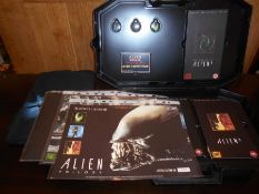 An Alien Trilogy Collectors Pack (videos, T shirt etc. in case)