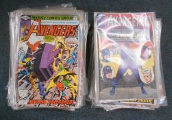 MARVEL COMICS Avengers nos. 19, 36, 52, 70-72, 83, 112, 147, 153, 155, 157-160, 163, 164, 173,